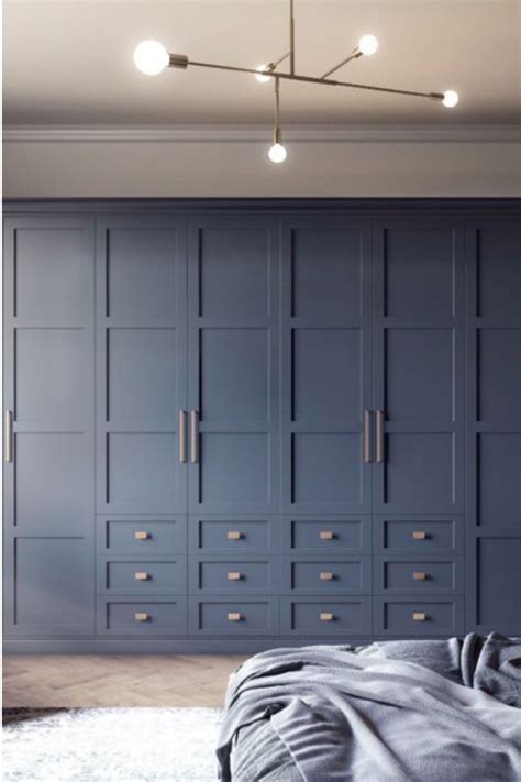 Our Four Panel Shaker Elise Design Shown Here In Striking Classic Blue