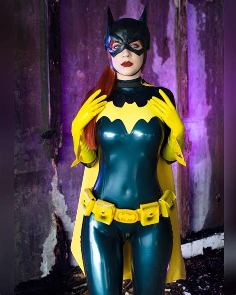 Batgirl Cosplay Latex Cosplay Superhero Cosplay Dc Cosplay Cosplay Outfits Best Cosplay