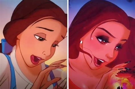 This Tiktok Artist Draws Disney Princesses As Villains Hd Wallpaper