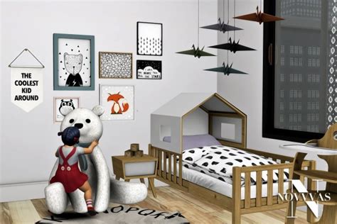 Novvas Safari Toddler Bedroom • Sims 4 Downloads