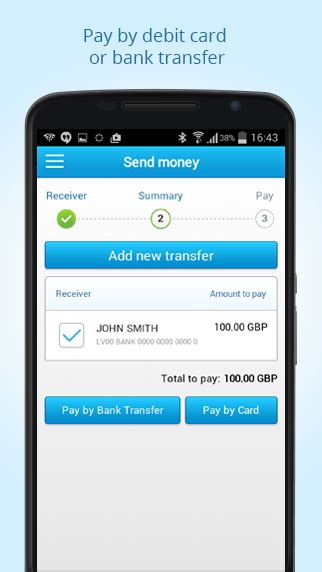 Wherever in europe, we'll deliver your funds into a bank account on the same business day. Money Transfer App - Android Apps on Google Play