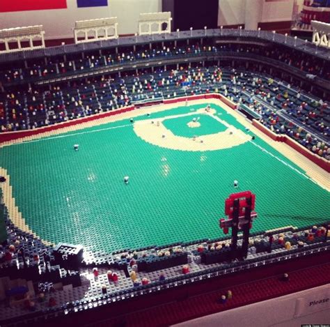 Wrigley field capacity has changed tremendously over the years as it started off as a much smaller venue in 1914 seating just 14,000 people. Lego Wrigley Field: Louisville Slugger Museum Has Mini ...