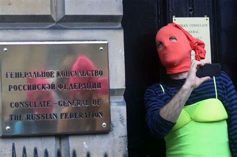 Pussy Riot Protests Break Out As Punk Band Members Are Jailed For Two Years Liverpool Echo