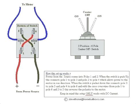 3 Position Toggle Switch On Off Wiring Diagram 2 Pole