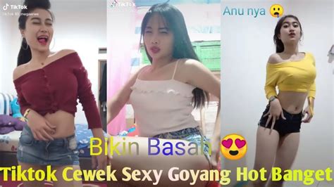 Tiktok Cewek Cantik Goyang Hot Banget Bikin Basah Part Youtube