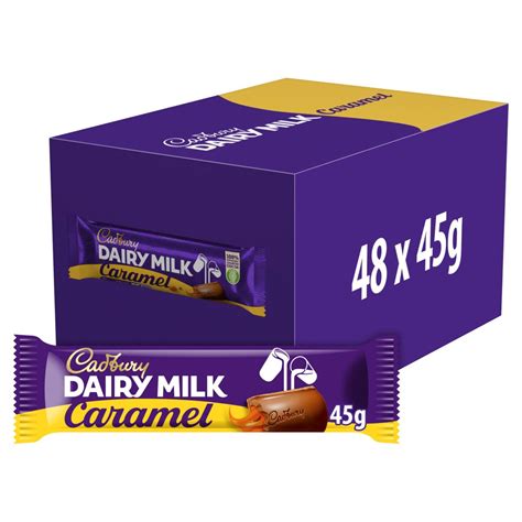 Cadbury Dairy Milk Caramel Chocolate Bar 45g Bb Foodservice
