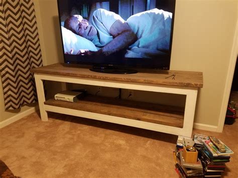 While I Had The Saw Out I Might As Well Make A Tv Stand Make A Tv