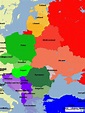 StepMap - Osteuropa - Landkarte für Deutschland