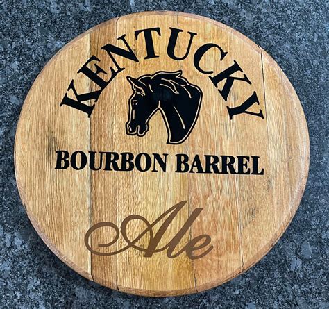 Authentic Bourbon Barrel Heads Etsy