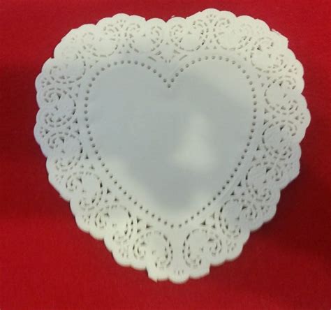 6 Heart Shaped Paper Doilies Can Be Used For A Variety Of Things Such