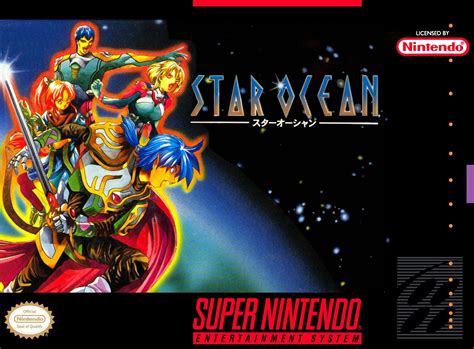 Star Ocean Snes Super Nintendo Entertainment System Super Famicom
