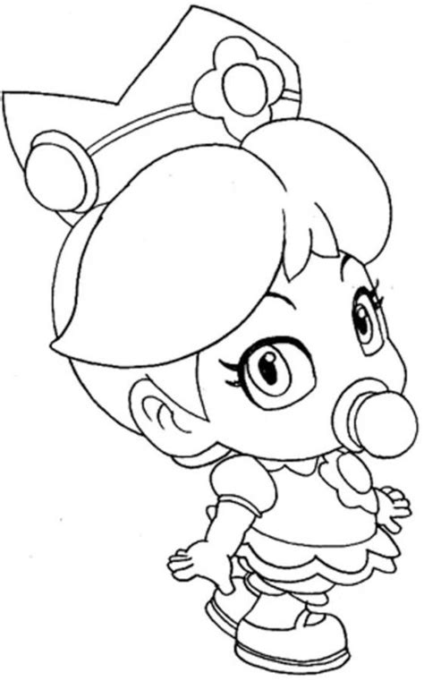 Today we are using our copic markers on this coloring book page featuring princess peach , princess daisy and rosalina from super mario bros. Baby princess coloring pages to download and print for free