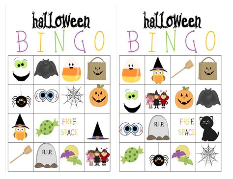 Create your own bingo cards with words and images, or choose from hundreds of existing cards. Recipes from Stephanie: Halloween Bingo
