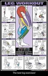 Pictures of Leg Fitness Exercises