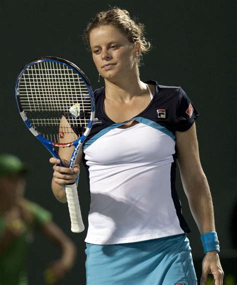 Belgian Tennis Player Kim Clijsters Out For A Month With