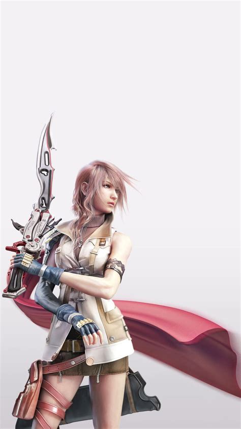 Final Fantasy Xiii Lightning Hd Phone Wallpaper Peakpx