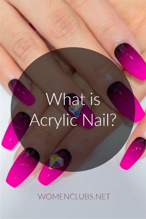 What is Acrylic Nail? , #Acrylic #NagelMode #Nail #nailfashionpeople in 2020 | What are acrylic ...