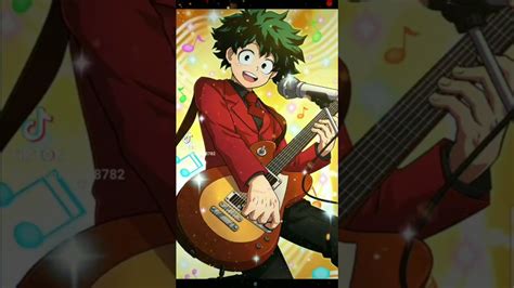 Izuku Midoriya Deku Cantacan Sing Edit😍🥰💚🥦🐇🎤 Youtube