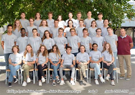 Photos De Classe 2018 2019 Saint Augustin Collège Et Lycée Privé