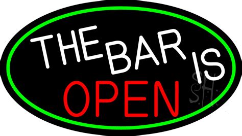 bar  open neon sign bar open neon signs