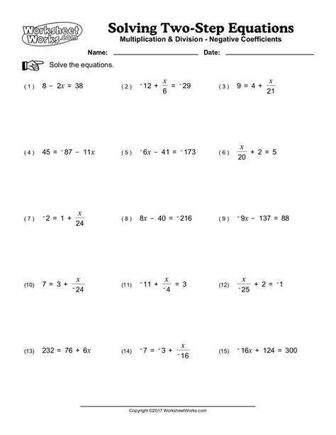 Https://tommynaija.com/worksheet/solving 2 Step Equations Worksheet Pdf