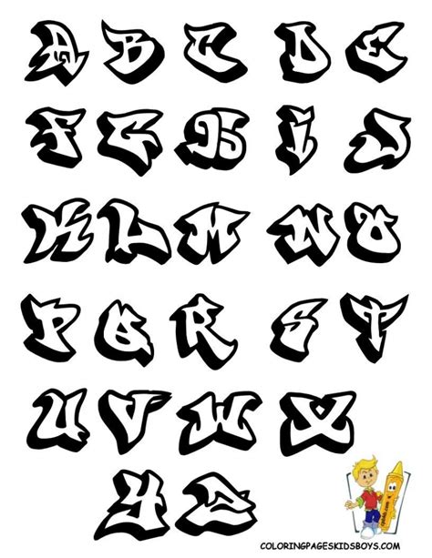 Step By Step How To Draw Graffiti Letters A Z Jussie Mybabefamily