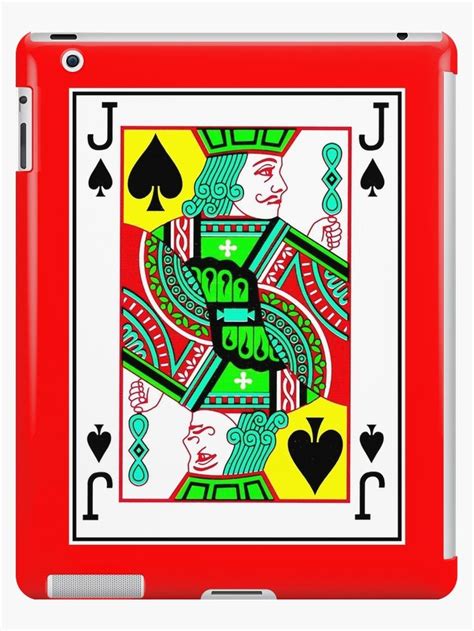 Jack Di Picche Jack Of Spades Ipad Case And Skin By Impactees Jack Of