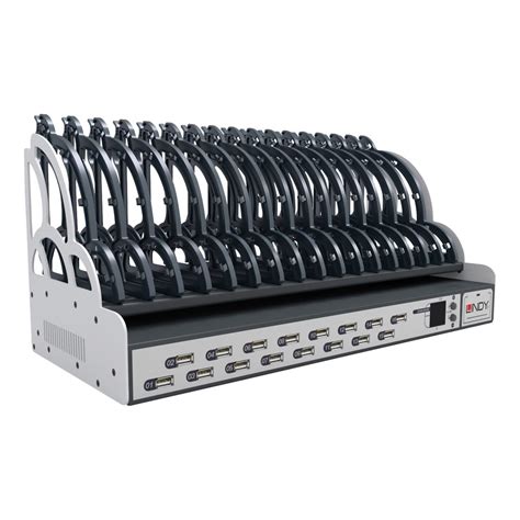 16 Port Usb Tablet Charging Station From Lindy Uk