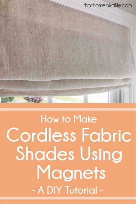 Maybe you would like to learn more about one of these? DIY Cordless Fabric Shades: One Room Challenge Week Five ...