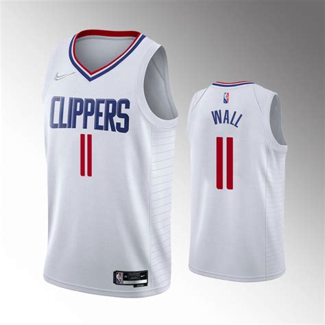 John Wall Clippers Blue City Edition Jersey 2021 22 75th Anniversary