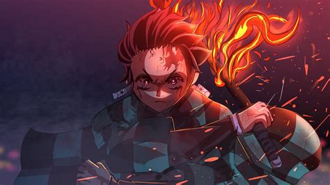 Hinokami Kagura Tanjiro Kamado Hd Demon Slayer Kimetsu No Yaiba