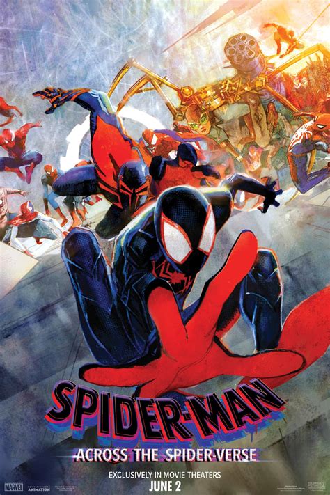 spider man across the spider verse 36 of 38 mega sized movie poster image imp awards