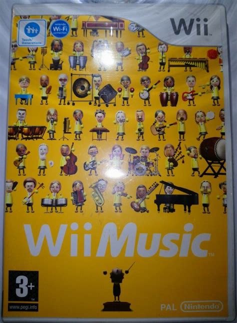 Wii Music Nintendo Wii 2008 Pal Version Wii Video Games Video