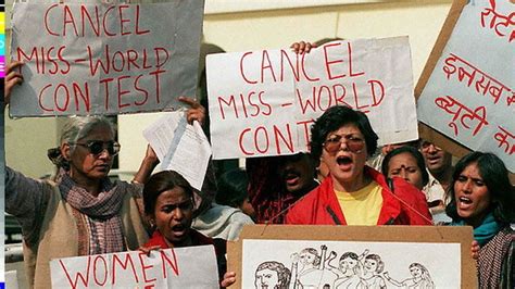 Miss World When The Beauty Pageant S Arrival In India Sparked Protests Bbc News