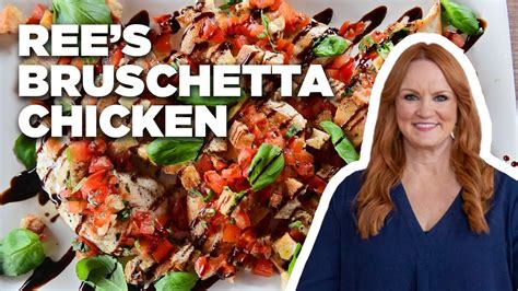 Nestle the chicken into the sauce and top with the remaining sauce. The Pioneer Woman's Bruschetta Chicken Recipe | Food ...