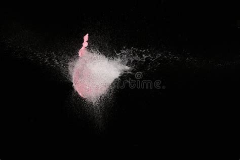 High Speed Photography Air Balloon Explosion Stock Image Image Of