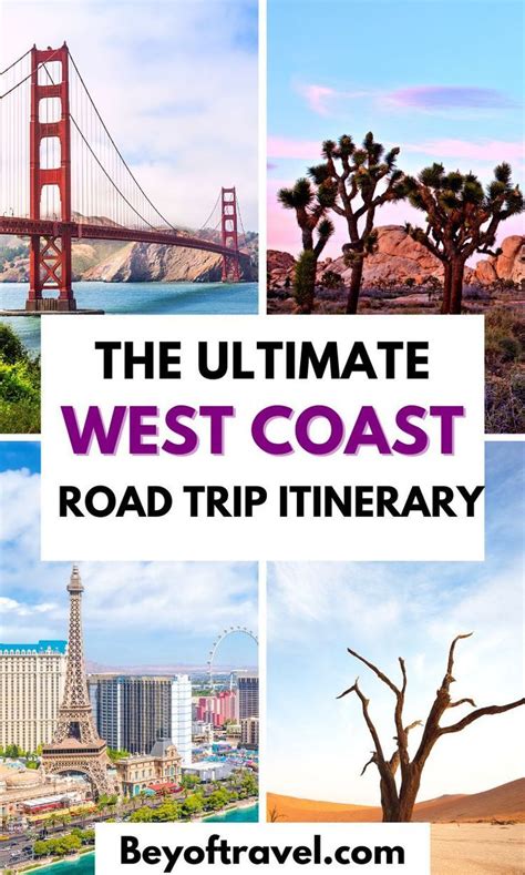 The Perfect Usa West Coast Road Trip Itinerary Including Which National