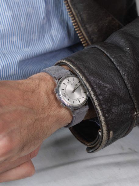 Nardo Grey Suede Watch Strap Wrist Icons
