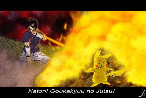 Sasuke Vs Pikachu For Contest By Francosj12 On Deviantart