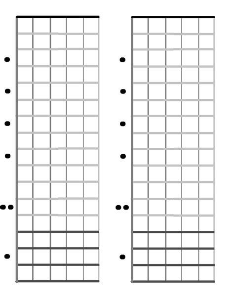 Guitar Fretboard Diagram Printable Calendar Printable