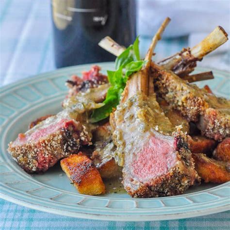 Try making it for an easy easter sunday lunch. Parmesan Panko Crusted Rack of Lamb | Crusted rack of lamb ...