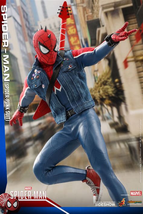 Hot Toys Spider Punk Spider Man Sixth Scale Figure Up For Order Marvel Toy News