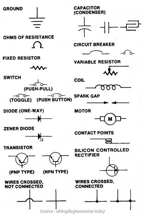 Symbols In A Circuit Diagram Form Elle Circuit