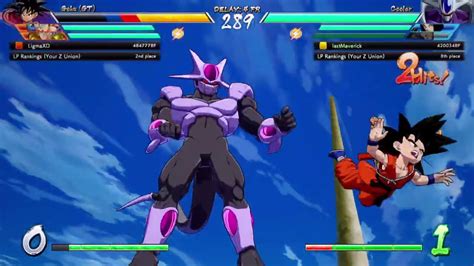 Dragon ball fighterz (pronounced fighters) is a 3d fighting game, simulating 2d, developed by arc system works and published by bandai namco entertainment. DRAGON BALL FighterZ never give up - YouTube