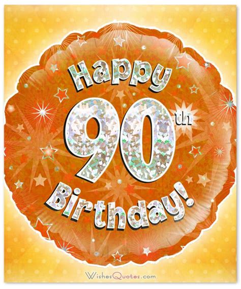 Adorable 90th Birthday Wishes And Images By Wishesquotes Happy