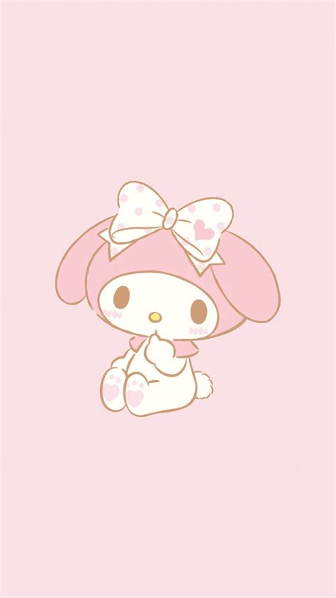 Pin By Apoame On My Melody Bgs My Melody Wallpaper Hello Kitty