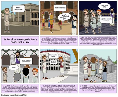 The Rise Of The Roman Republic Storyboard By 6a8309b4