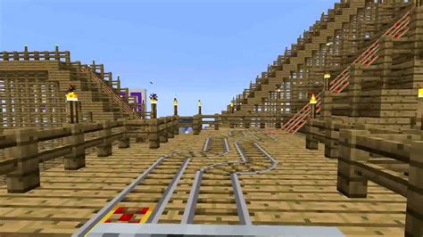 Welcome to my first big minecraft build. Minecraft biggest Rollercoaster ever! (EpicDive) [HQ/HD ...