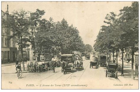 Best hotels near palais des congres de paris, france. PARIS 17. Avenue des Ternes Hippomobile à Impériale 1904