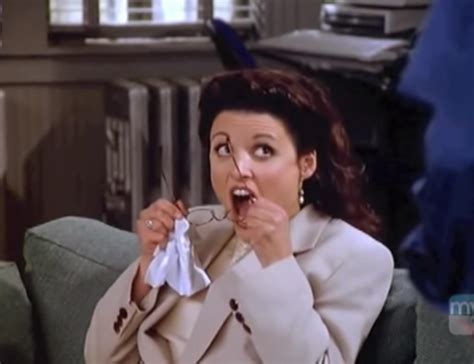 “he Took………it Out ” One Of My Favorite Elaine Moments R Seinfeld